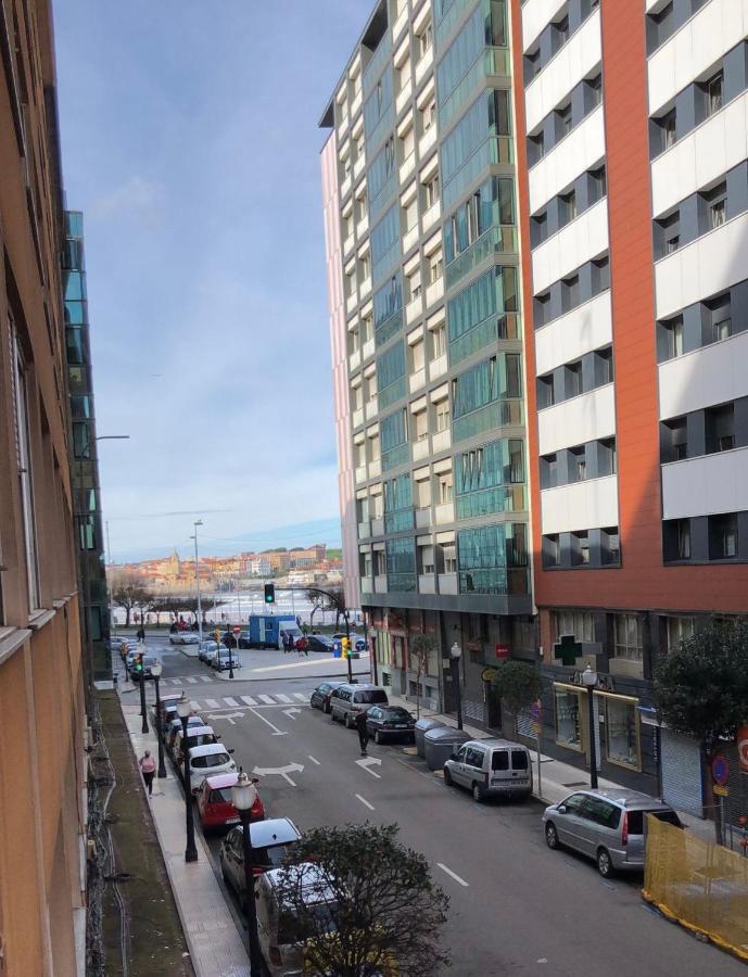 Piso Playa Gijon Apartment Exterior foto