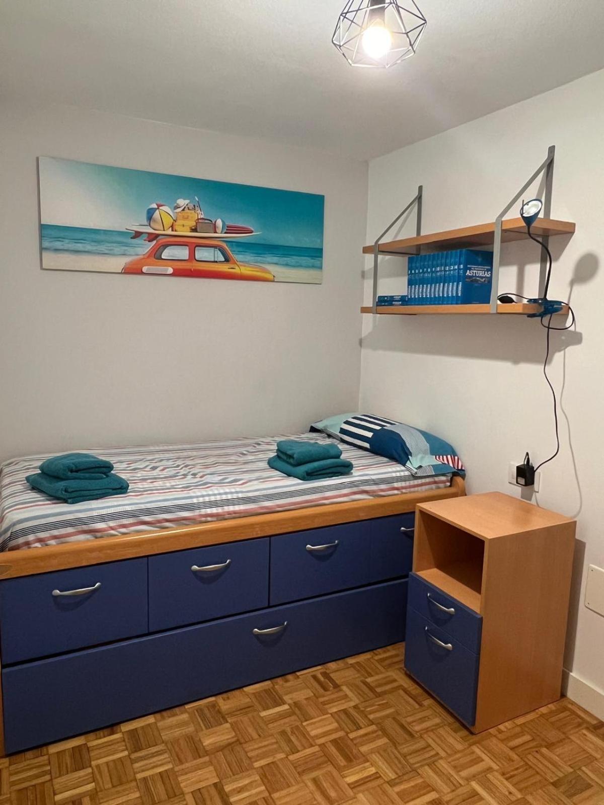 Piso Playa Gijon Apartment Cameră foto